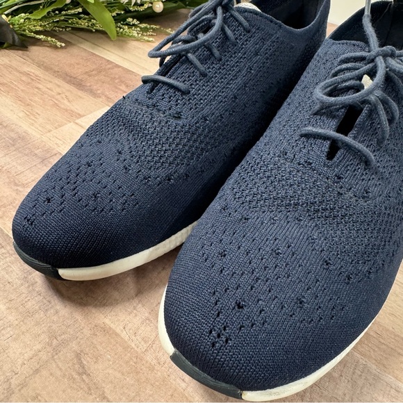 Cole Haan Size 10.5 Marine Blue Women's 2.ZEROGRAND Stitchlite Wingtip Oxfords - Picture 7 of 15